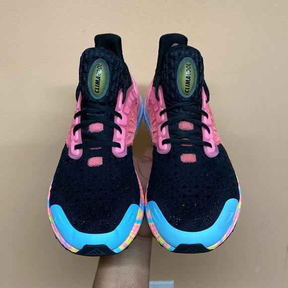 Adidas Ultraboost DNA Climacool “Core Black/Beam Pink/Beam Yellow” GV8758 - Picture 13 of 16
